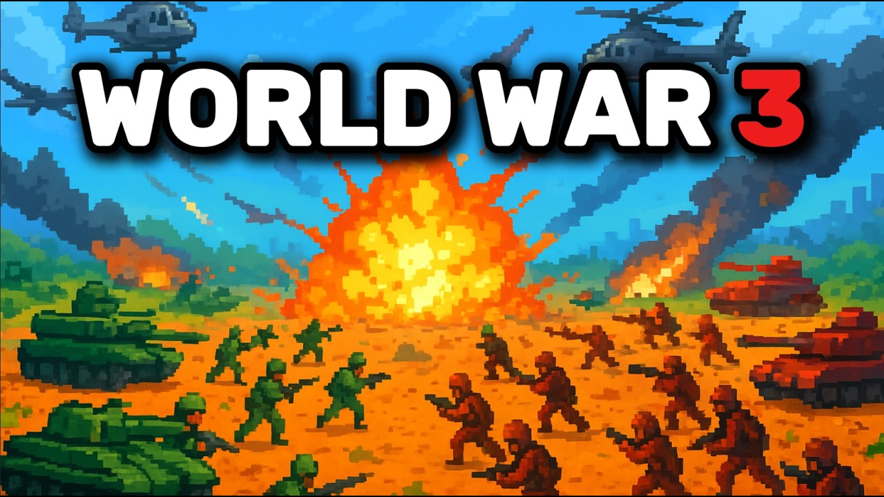 I Started WORLD WAR 3 In WorldBox With MODS!