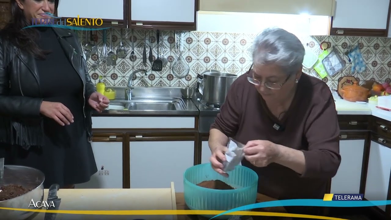 Terre del Salento: ricetta dei mustazzoli