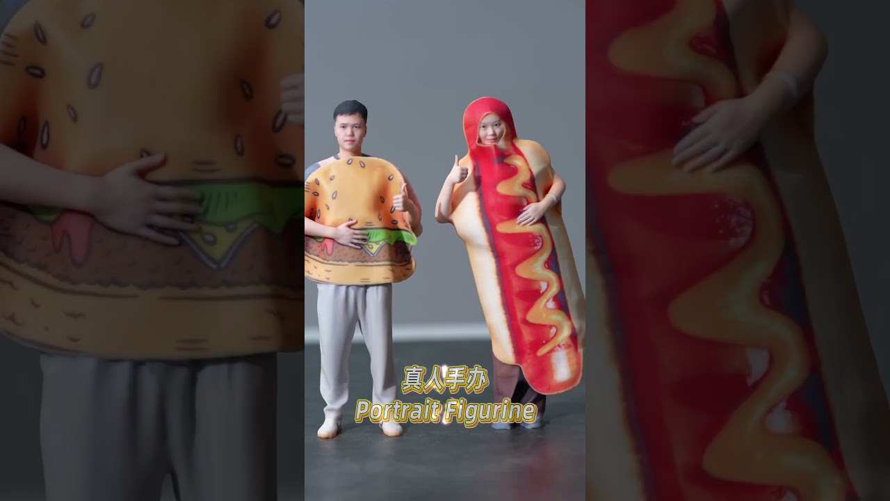 3D Portrait Scanner : Full-body & Full-color