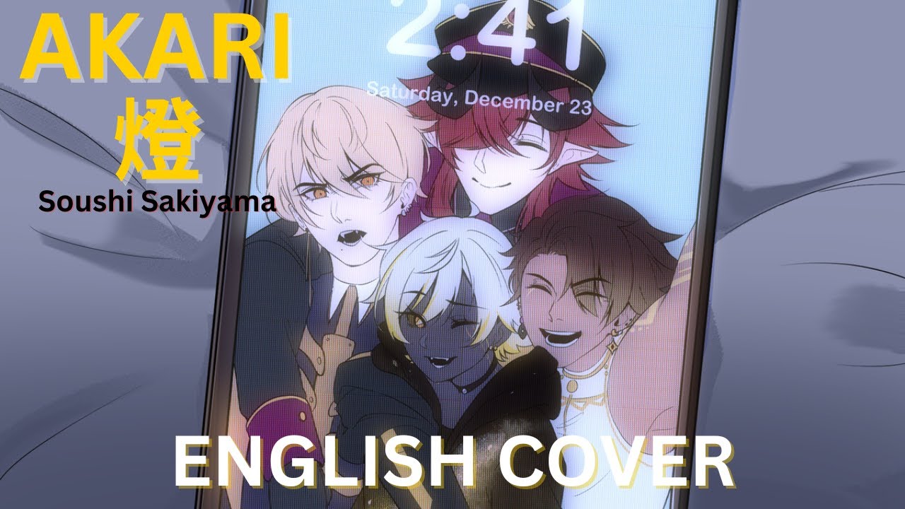 AKARI 燈 ENGLISH COVER -  Animated MV [Kazu Kiseki]
