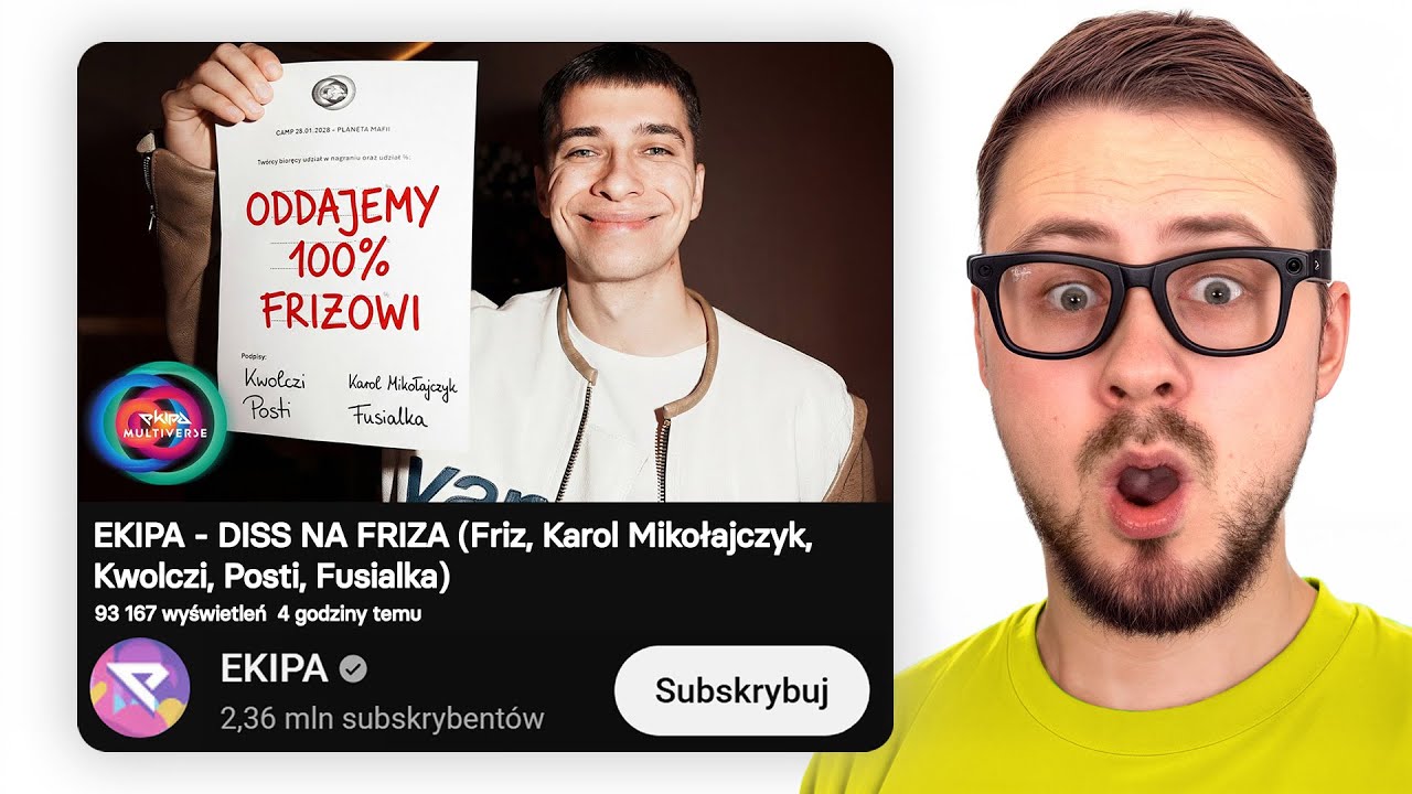 SŁUCHAMY nie OCENIAMY - EKIPA - DISS NA FRIZA (Friz, Karol Mikołajczyk, Kwolczi, Posti, Fusialka)