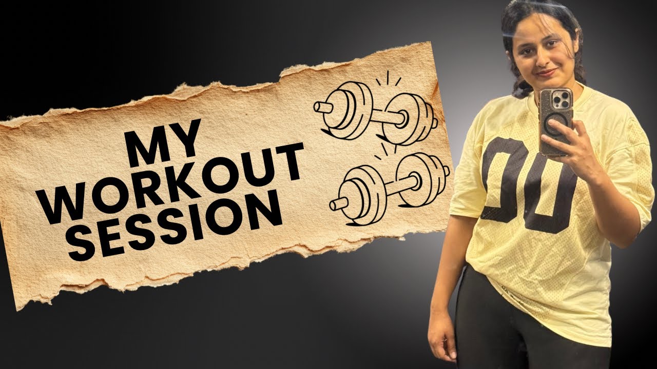 My workout session 💪| Anna Prasad
