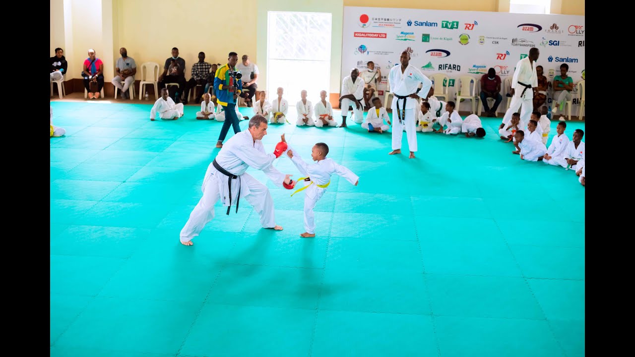 Karate Technical Seminar For Kids By the French Karate Icon Christophe Pinna