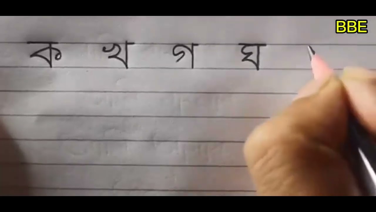 Basic Bangla Class – Class 2 | Benjonborno (ব্যঞ্জনবর্ণ) | Bangla Consonants (ক-ঞ)
