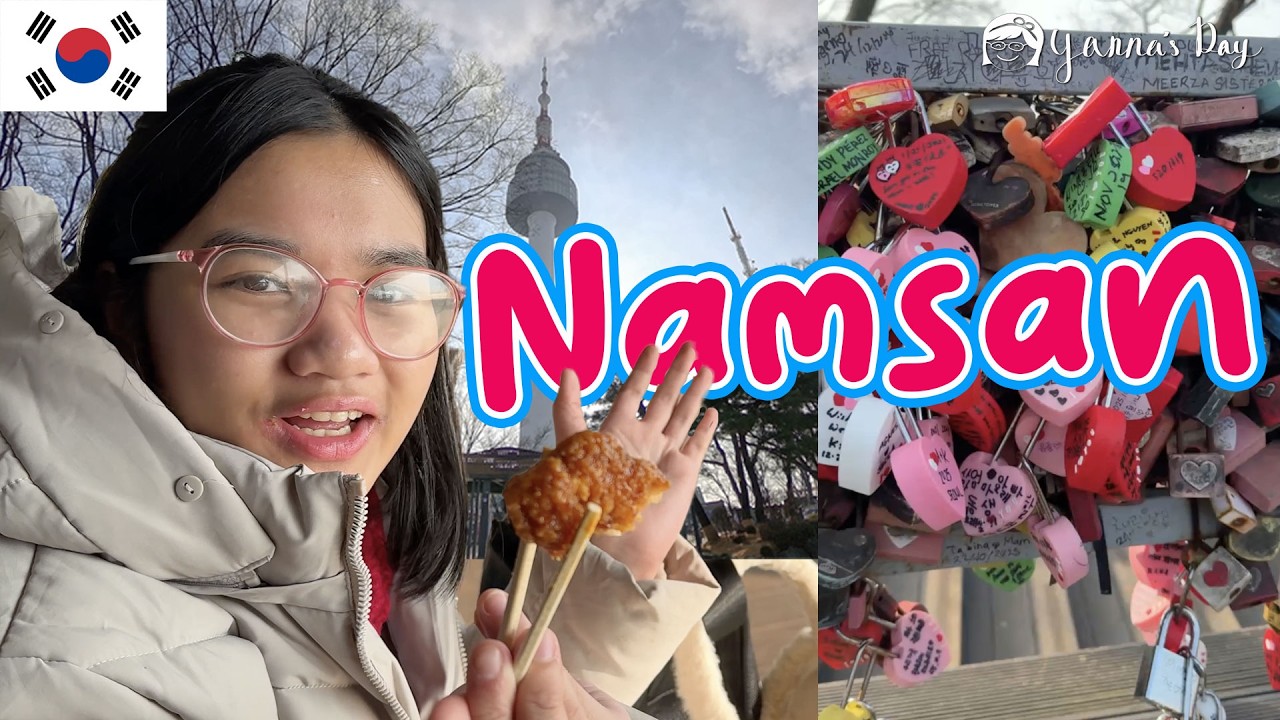 🇰🇷 Seoul KOREA Day 4 Namdaemun Market, Namsan Mountain, Authentic Korean Food