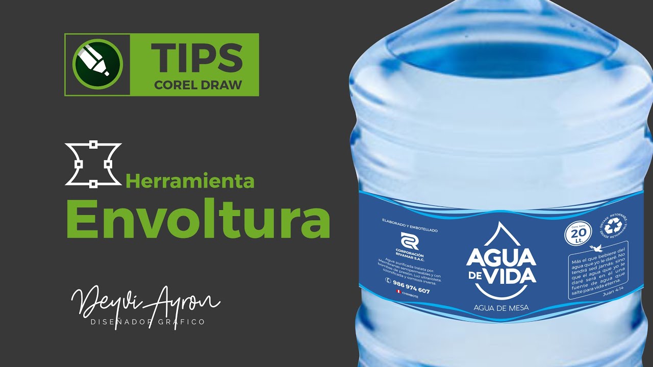 🔴Herramienta ENVOLTURA CorelDRAW 🦄paso a paso🚀+ Link de descarga