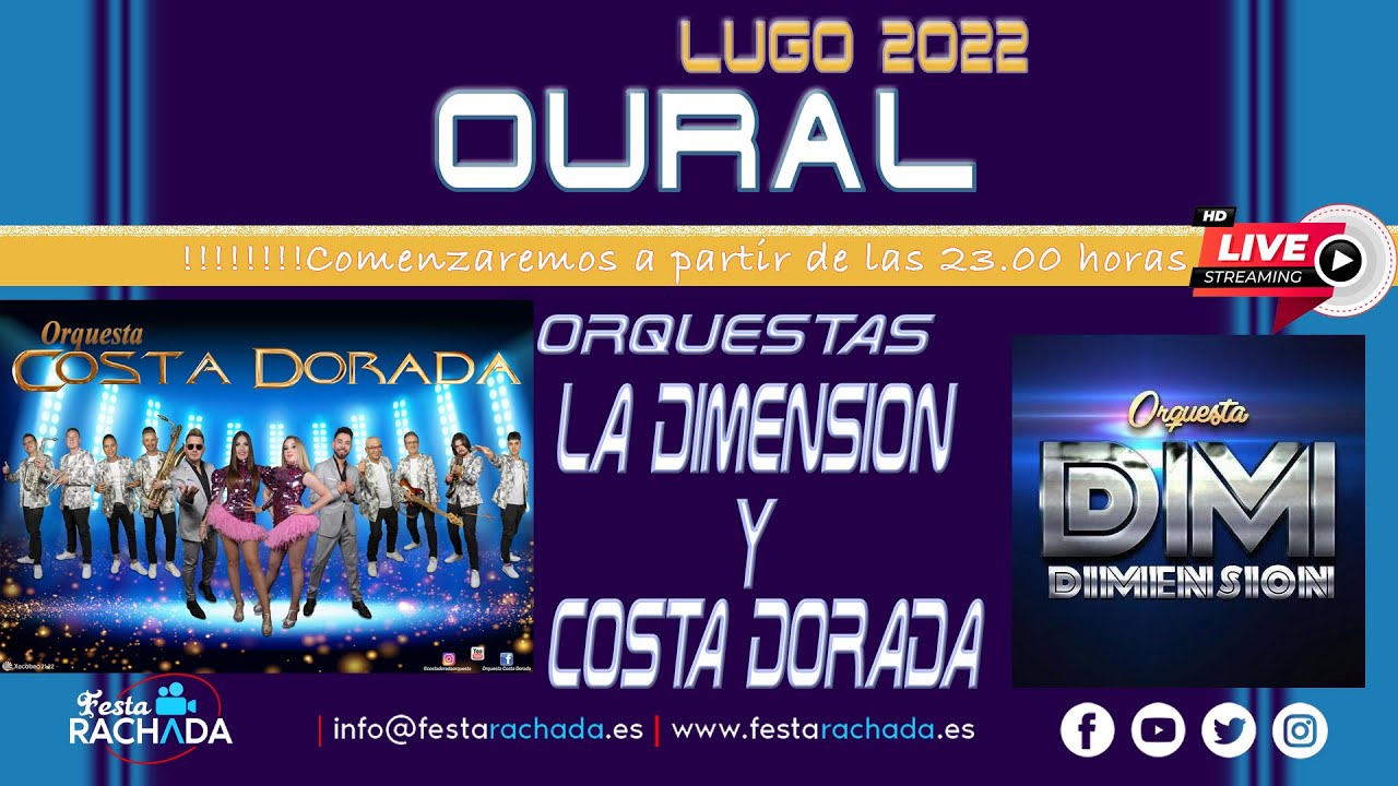 LIVE - Orquesta La Dimensión & Costa Dorada - Oural 2022