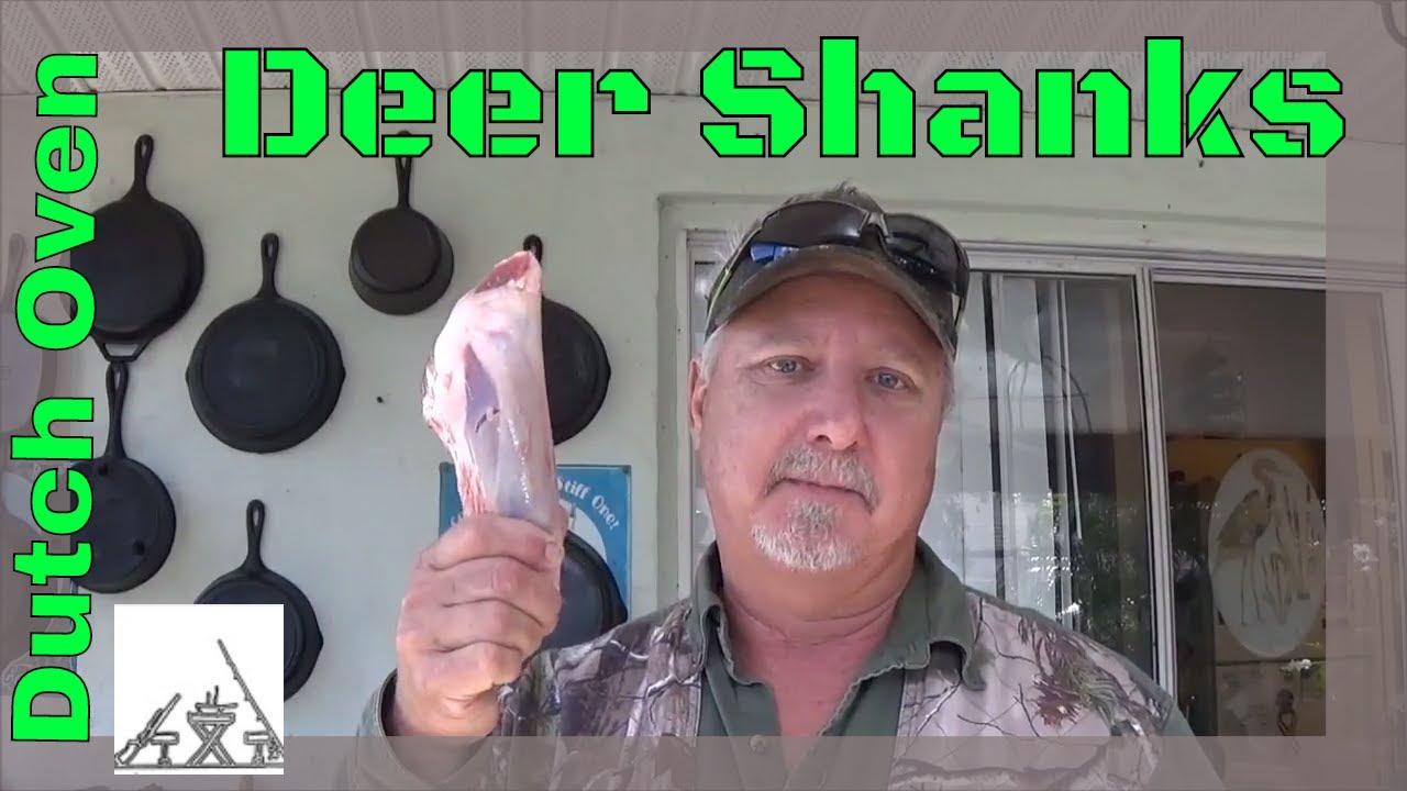 Dutch Oven Braised Deer Shanks with Red Wine Sauce  Cast Iron Giveaway WINNERS