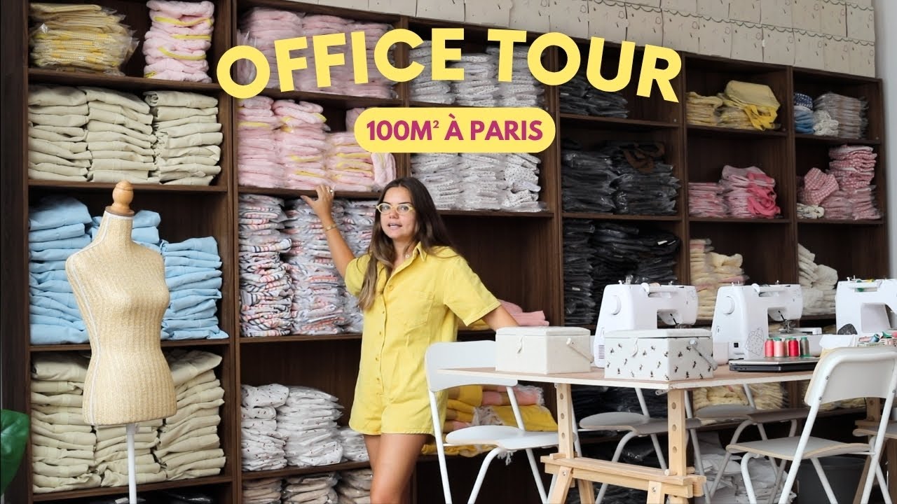 MES BUREAUX DE 100m2 À PARIS