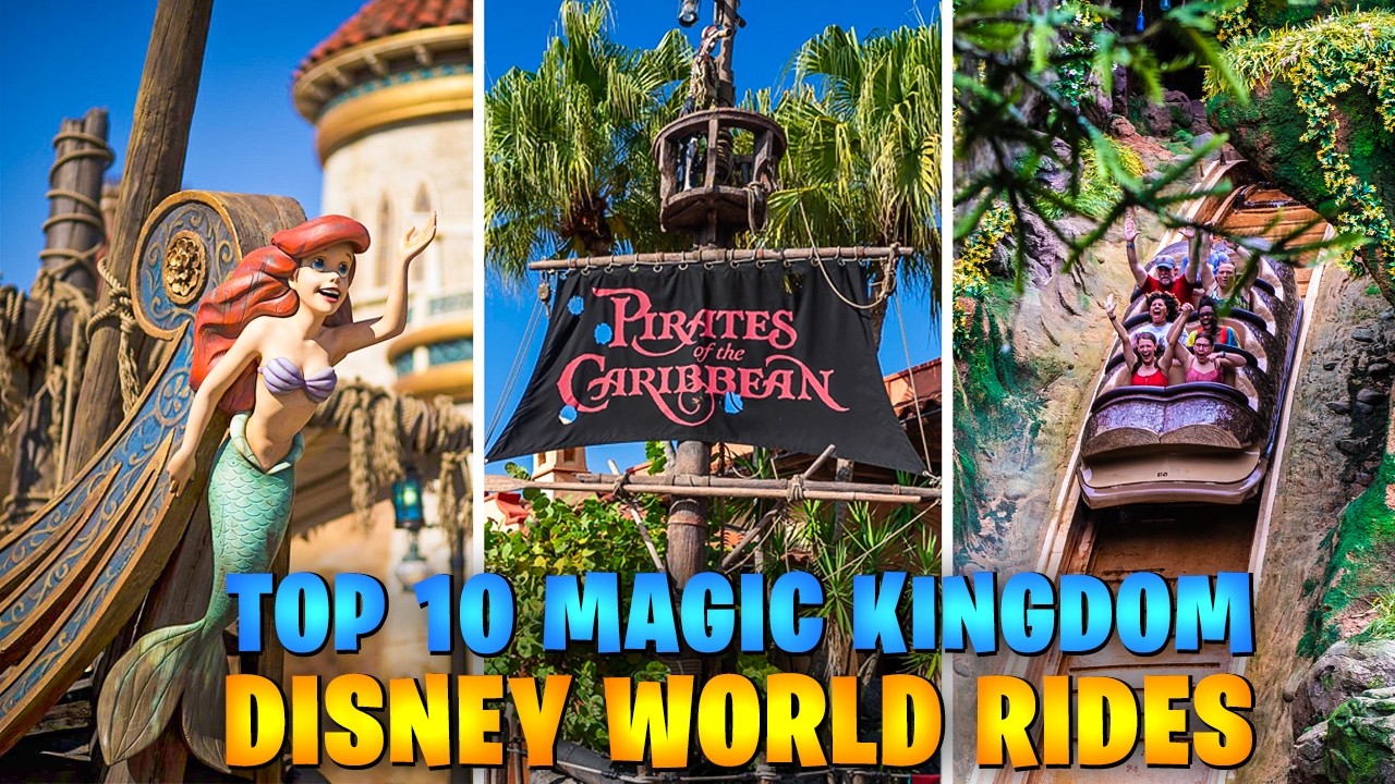10 лучших аттракционов и развлечений в парке развлечений Magic Kingdom Disney World