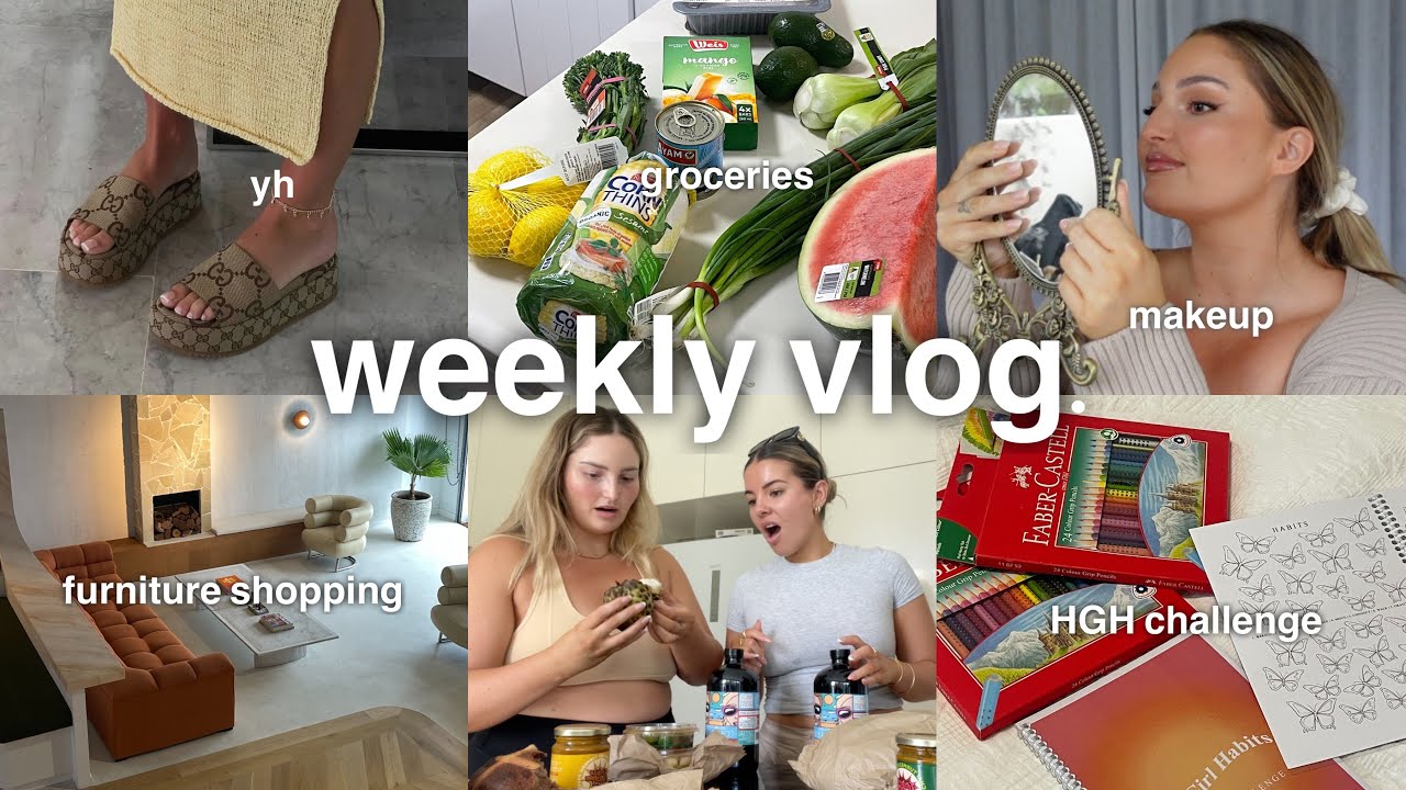 WEEKLY VLOG | Test Driving a Tesla, Markets Haul, Furniture Shopping, Makeup | Jaz Hand