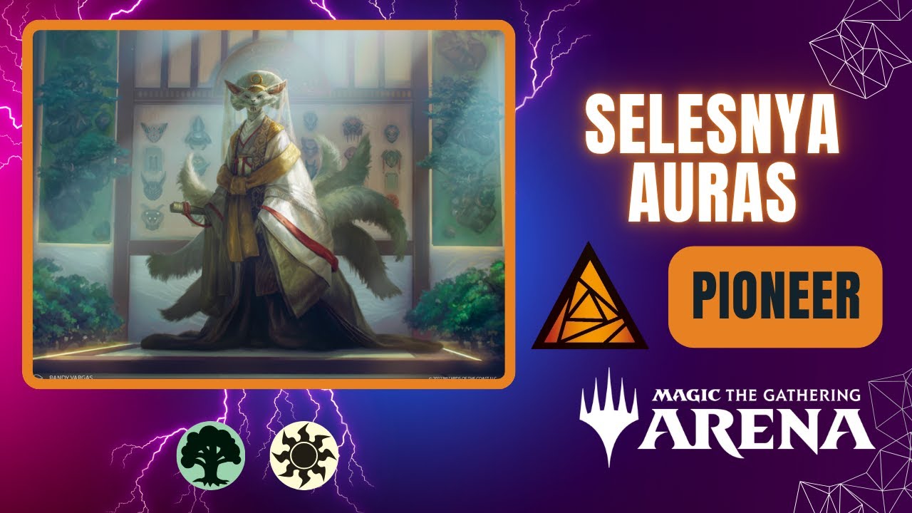 🌳🔆 Ауры завершены | Пионер | Игровой процесс MTG Arena | OM1/SPM | BO1