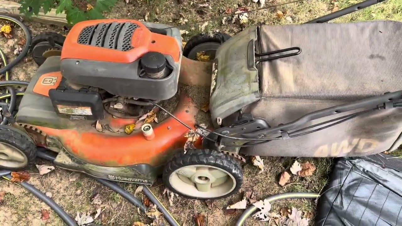 Got a free Husqvarna Hu800awd mower