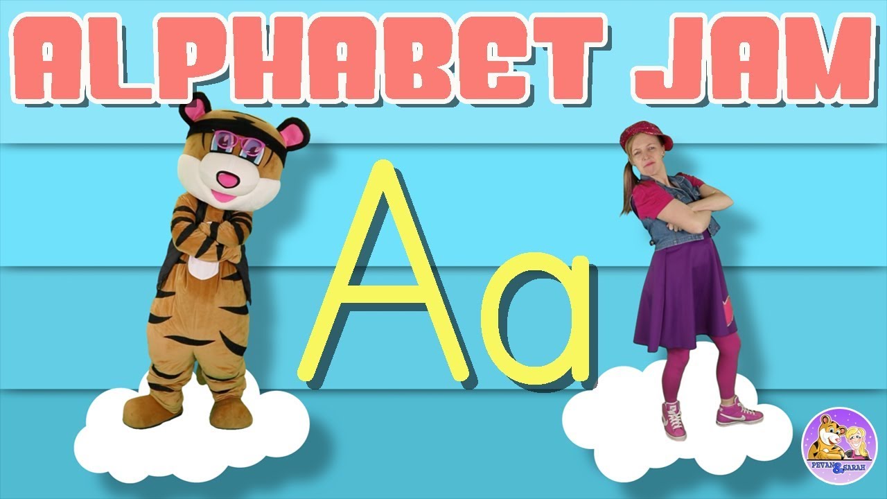 Learn the letter A | Alphabet Jam | Phonics Song for Kids | Pevan and Sarah