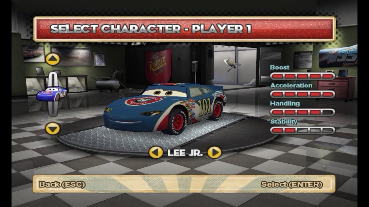 Cars Superdrive: Lee Jr.