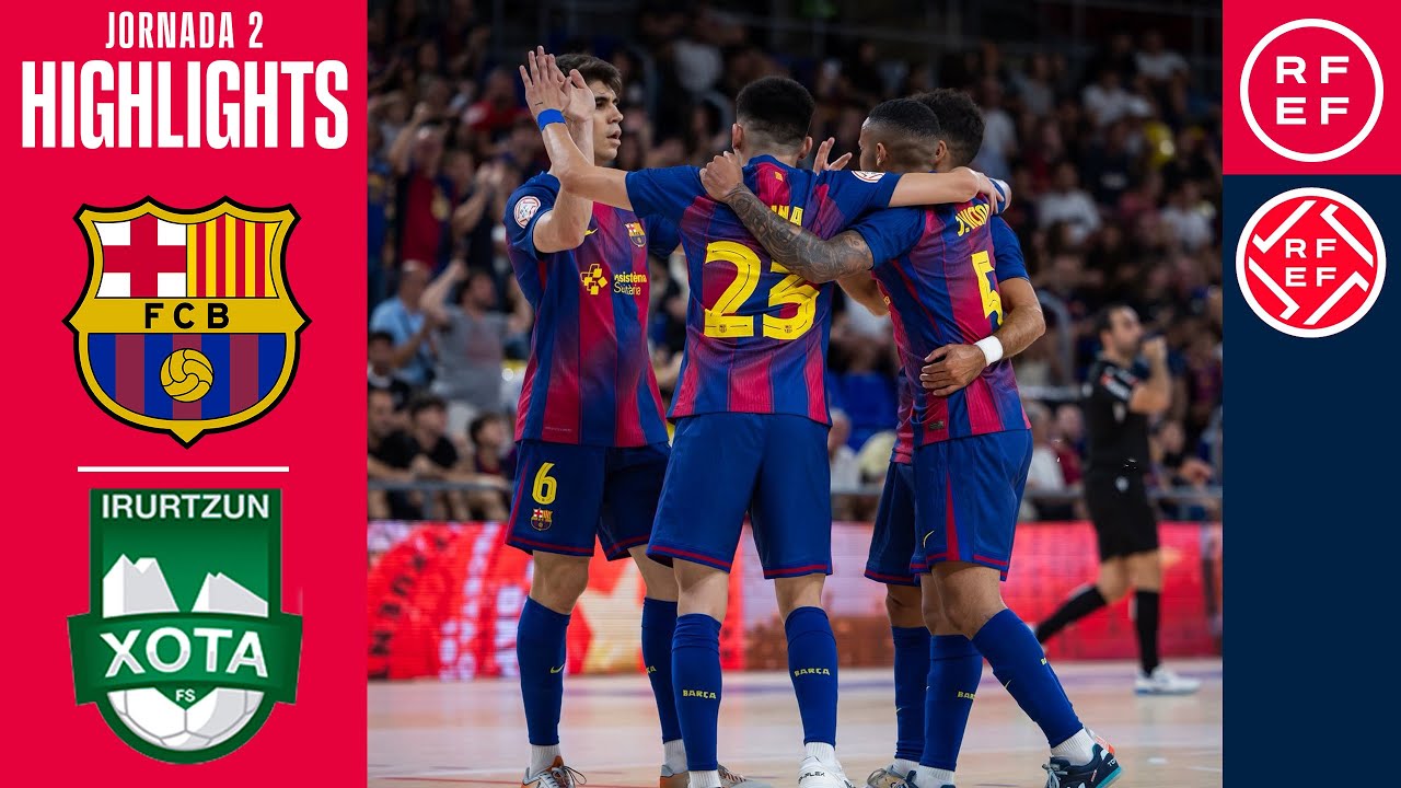 Resumen #PrimeraDivisiónFS | Barça 5-3 CA Osasuna Magna| Jornada 2