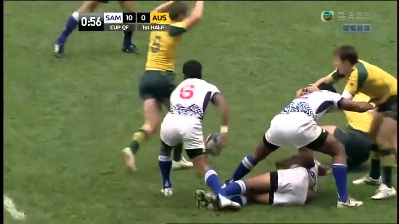 2011 Hong Kong IRB Rugby Sevens World Series Samoa VS Australia