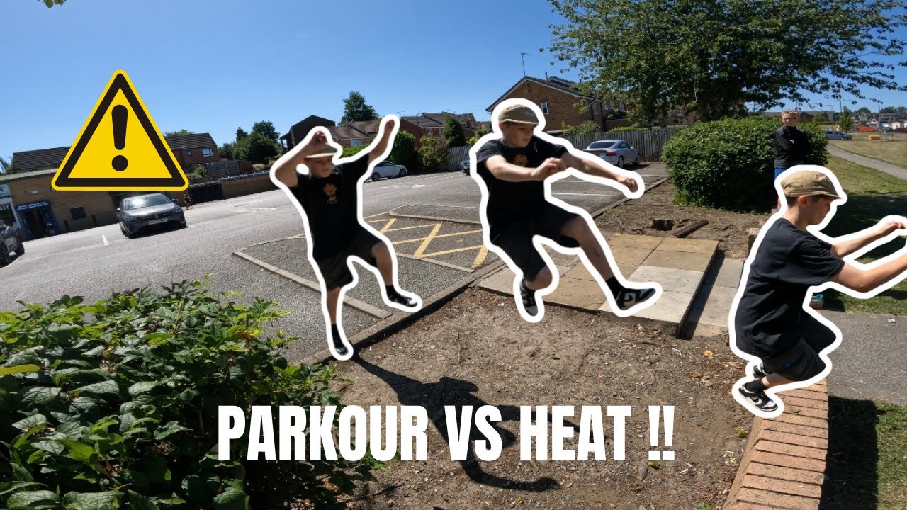 ZEAL TRY INTENSE PARKOUR IN INTENSE HEAT !! 🥵