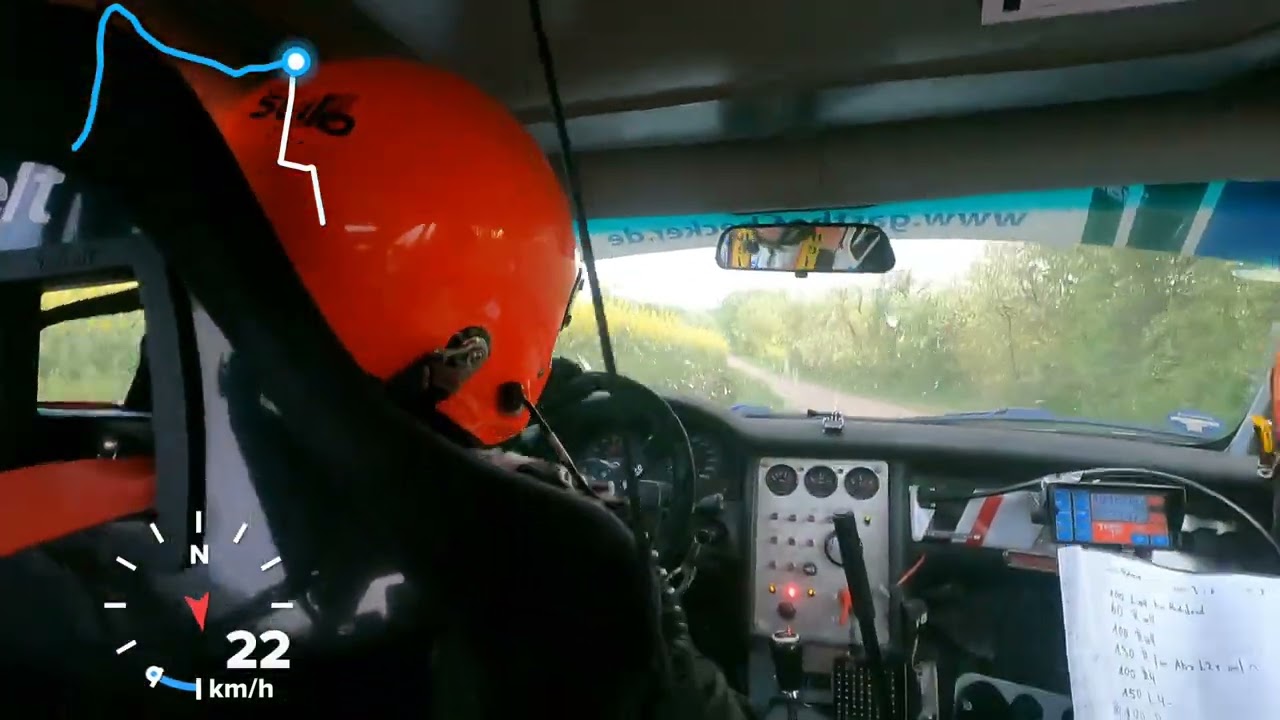 Roland Rallye Nordhausen 2024 / WP6 / Team Becker-Mürkens / Audi Coupe Quattro / Schottercup
