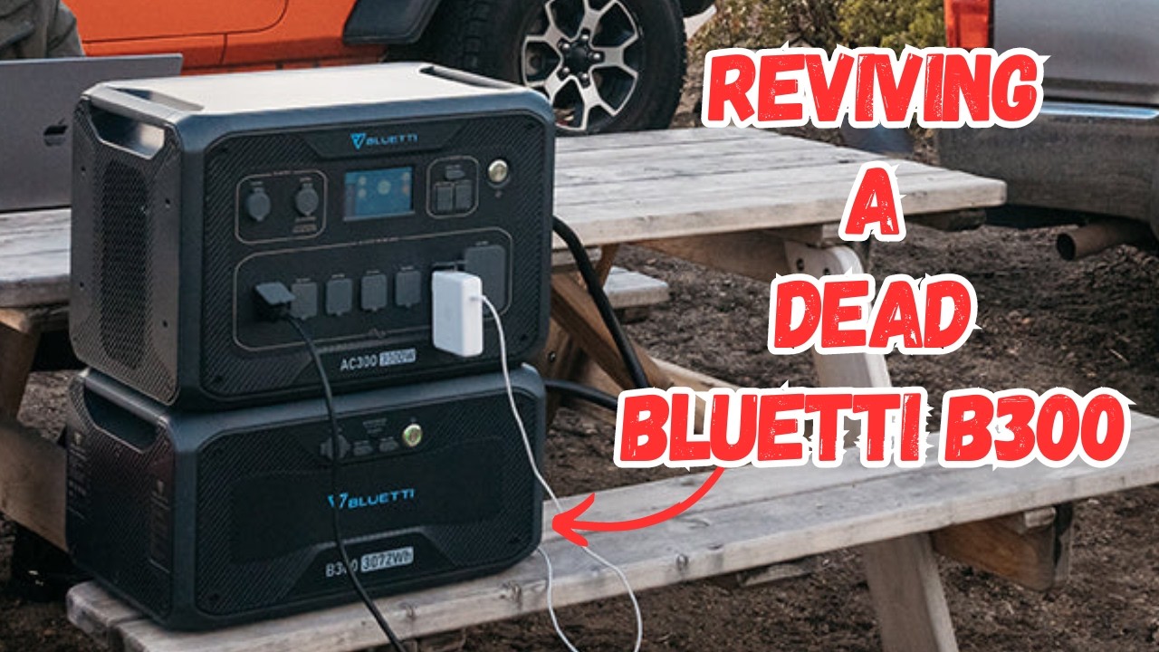 Fix a Bluetti B300 not charging + Teardown + Capacity Test