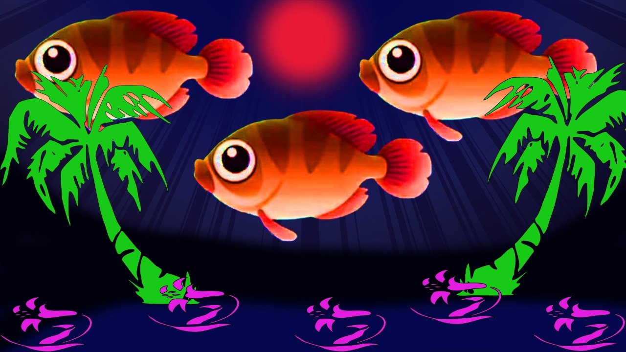 3 Hours Baby Sleep Lullaby 😴 | Calm Fish Aquarium Video | Deep Sleep Music#602