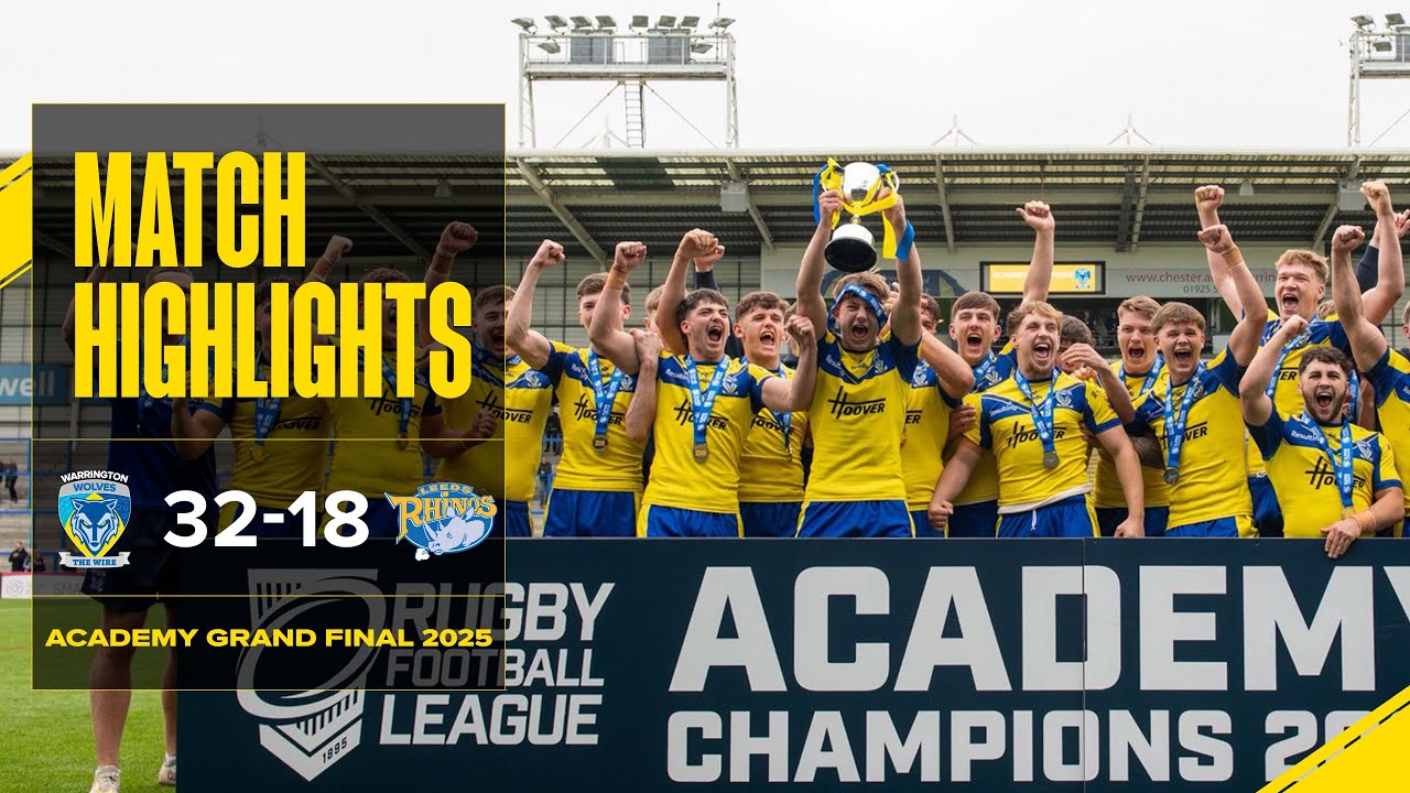 Academy GF Highlights | Warrington Wolves crowned U18s Champions