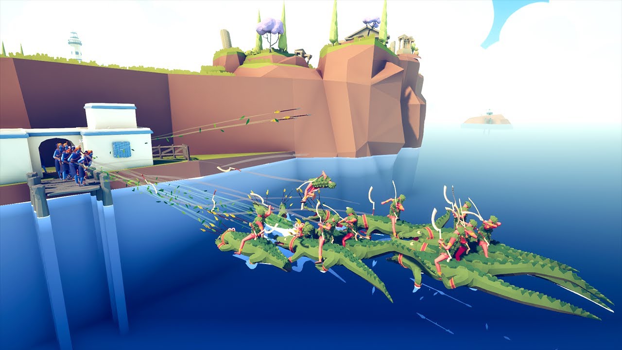 CROCODILES vs ARTEMIS TOURNAMENT 🏆 | Totally Accurate Battle Simulator TABS