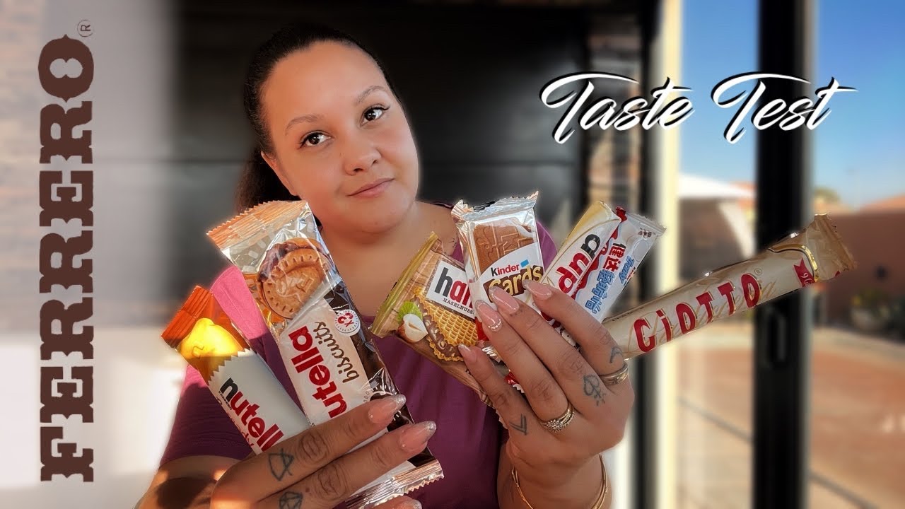 Trying Ferrero products from other countries | Interesting Snacks | Taste Test
