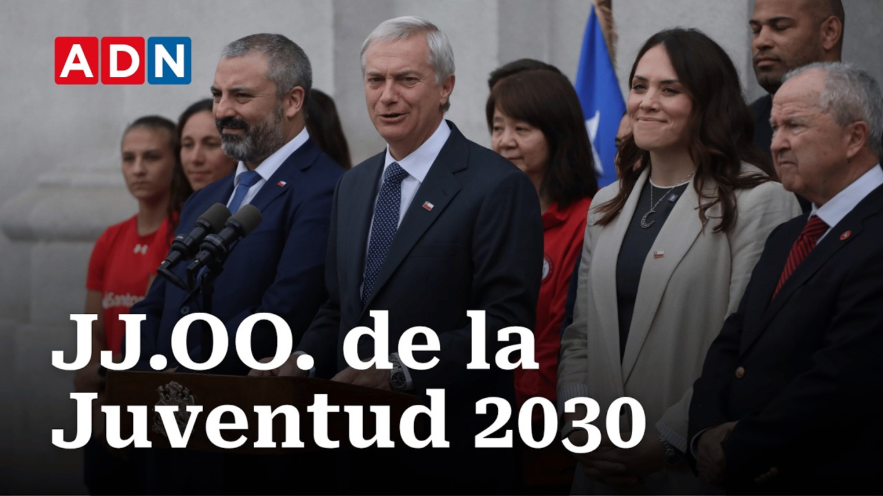 JJ.OO. de la Juventud 2030: Gobierno la postulación oficial de Santiago como sede del evento