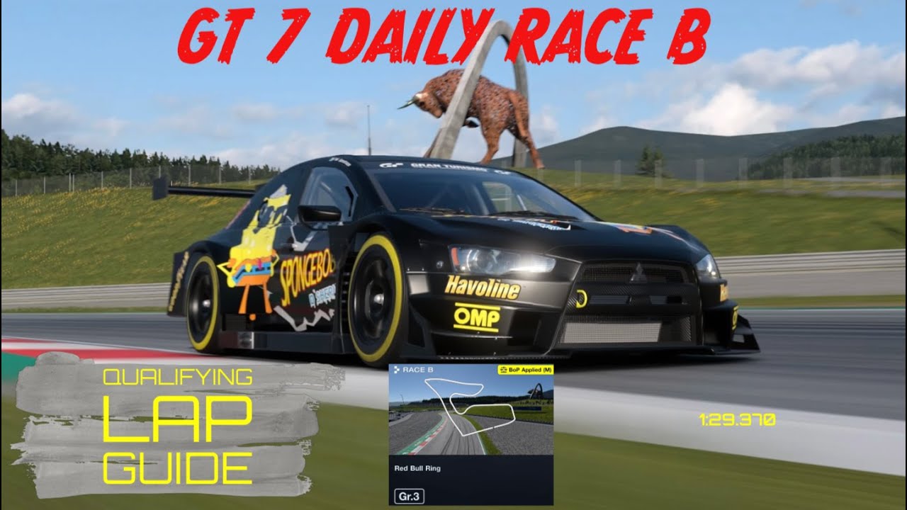 GT7 Daily Race B Time Trial - Red Bull Ring - Lancer Evolution Gr.3 - 1:29.370