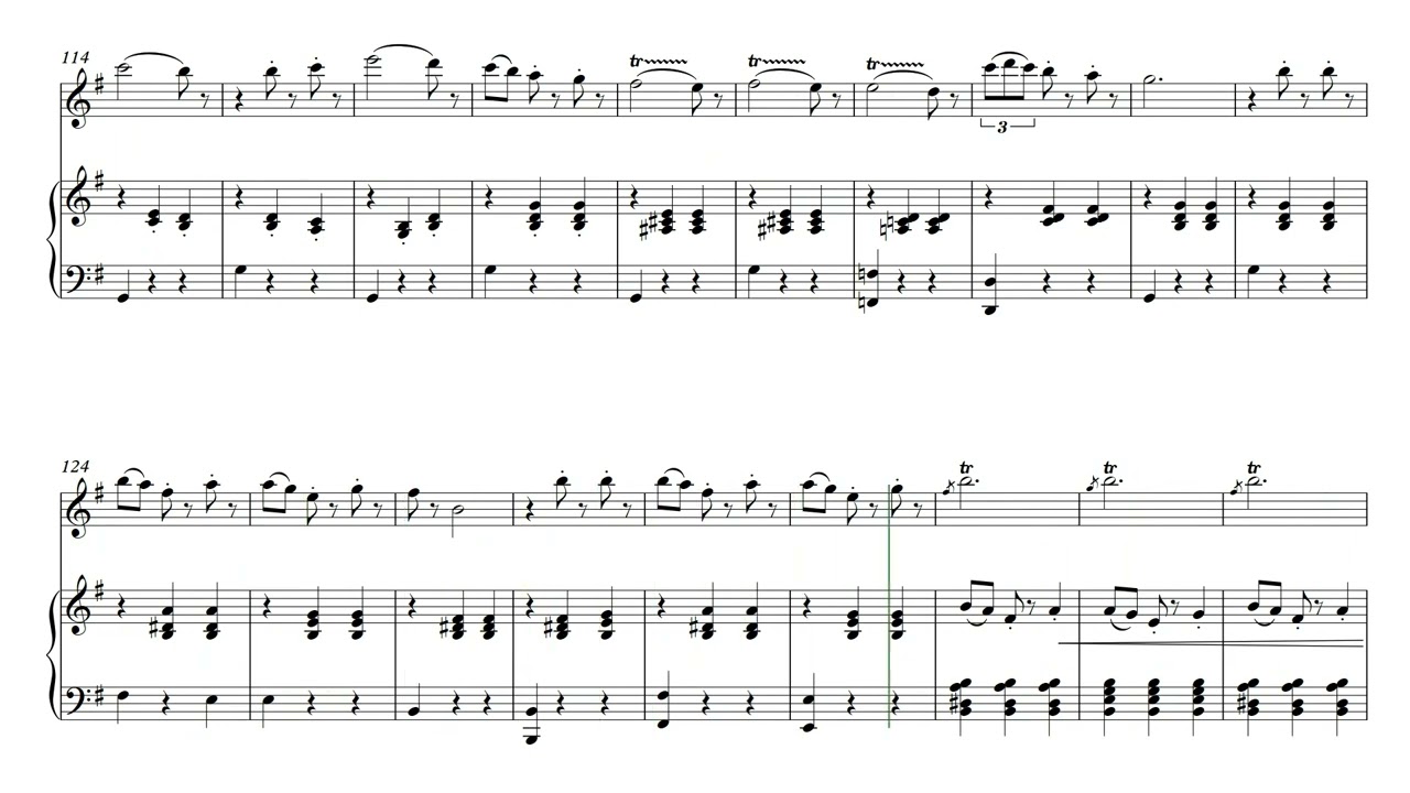 La Traviata Konzert   Walzer For Flute and Piano