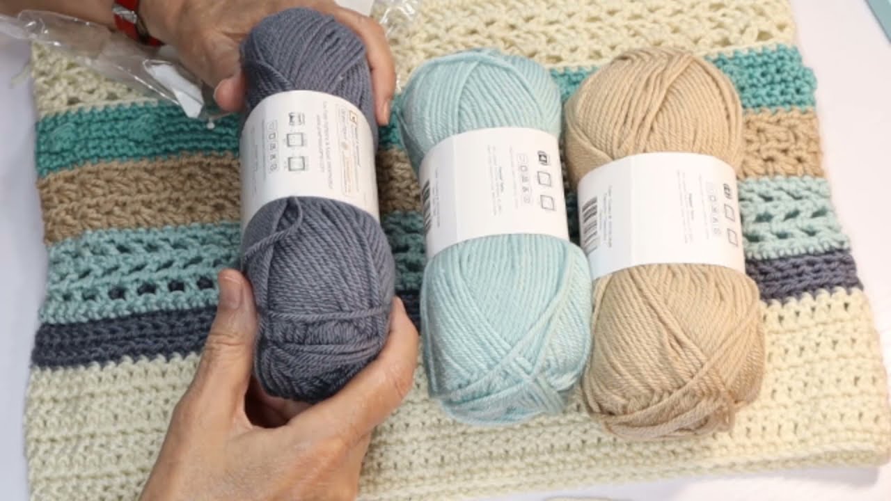 Annie's Crochet Afghan Club Box Three Opening and Demo of Stitches