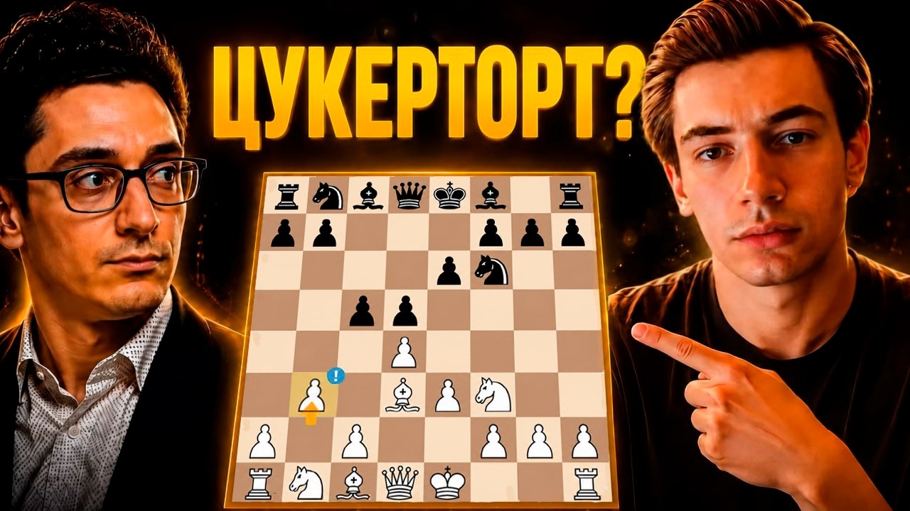 Как Каруана играет Цукерторт?