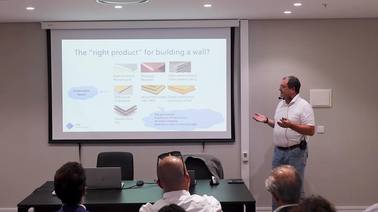 ETIM Sistema de Classificação e Passaporte Digital de Produtos da Construção - Workshop - Lisboa