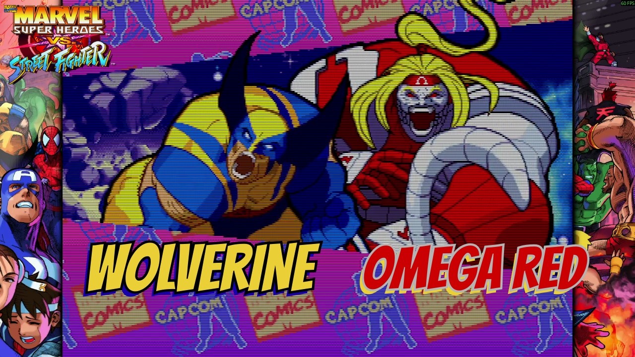 [SteamOS] Marvel Super Heroes vs. Street Fighter: Wolverine & Omega Red