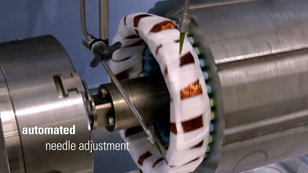 Impregnation I B8650 for small-to-medium production with Vuki 1K Polyester for electric motors