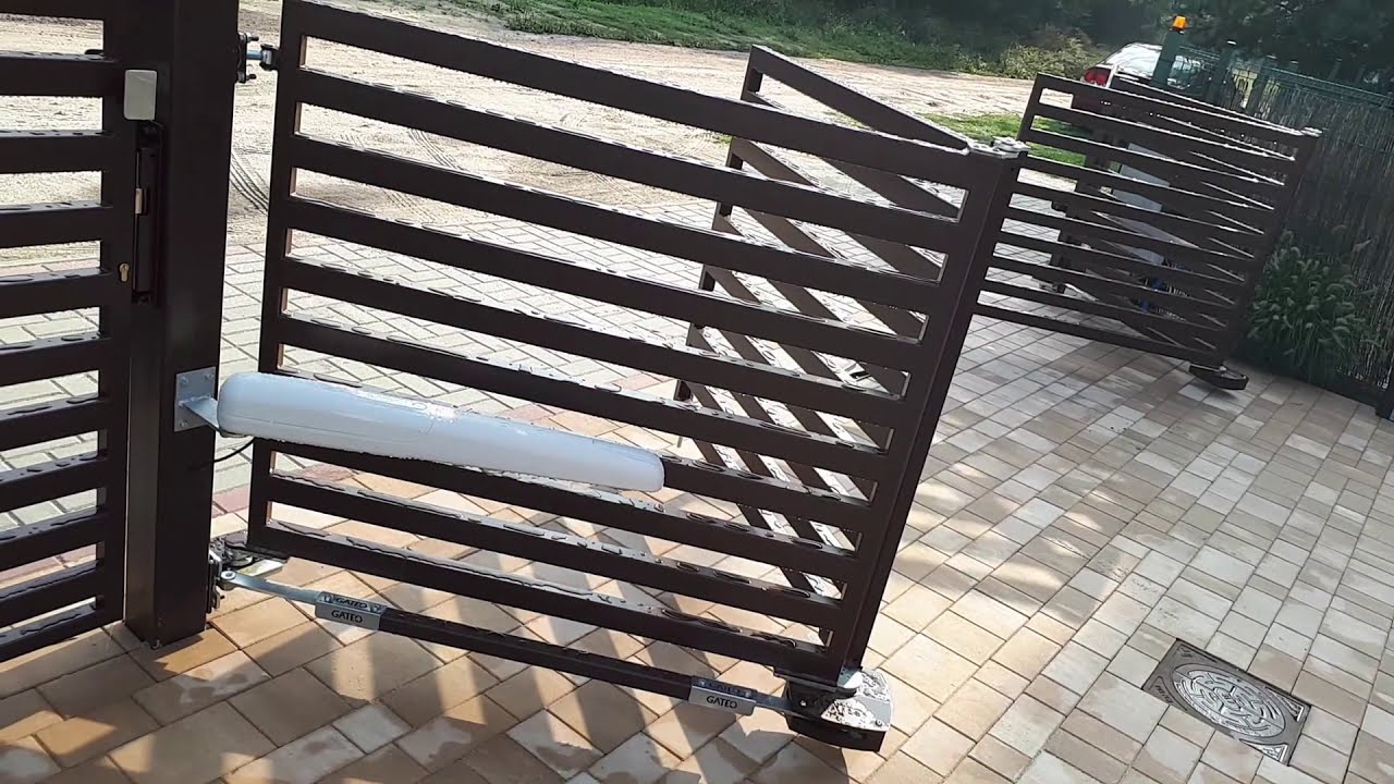 Nowy model GATEO duża brama. Siłowniki RAY KEY. Poznań.