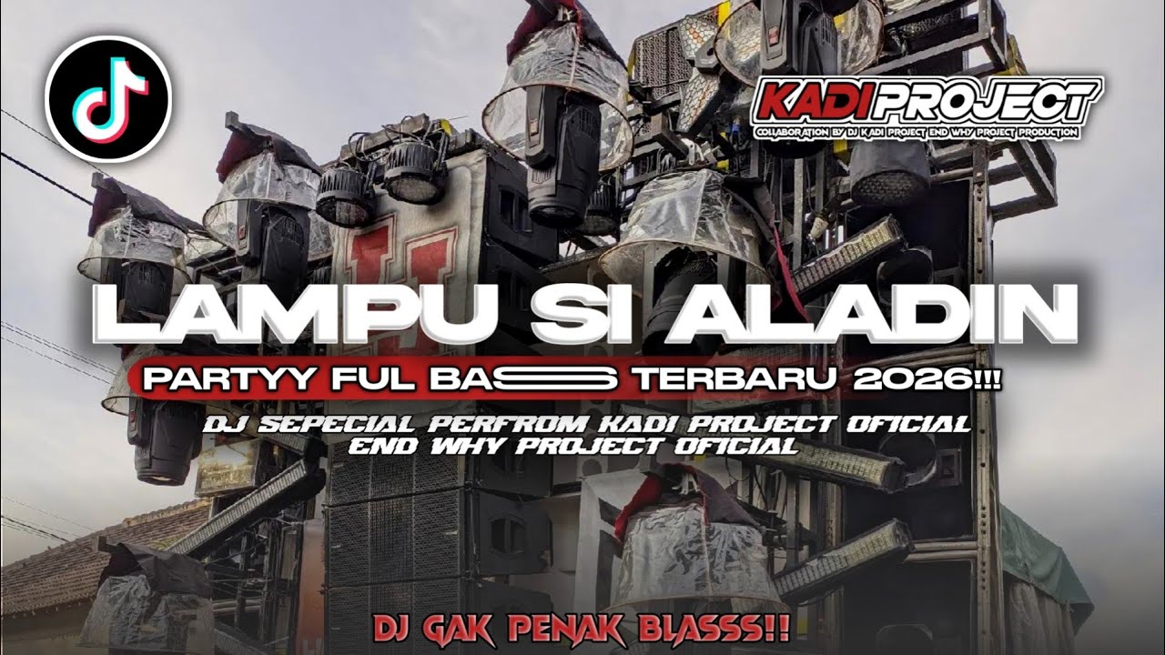 DJ LAMPU ALADIN FYP TIKTOK!!! TRAP CETUS X PARTY GAYENG ❗ TERBARU 2025.