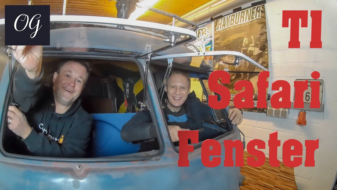 [VW T1] Bus Bulli Kastenwagen - Safarifenster Ausstellfenster für den T1