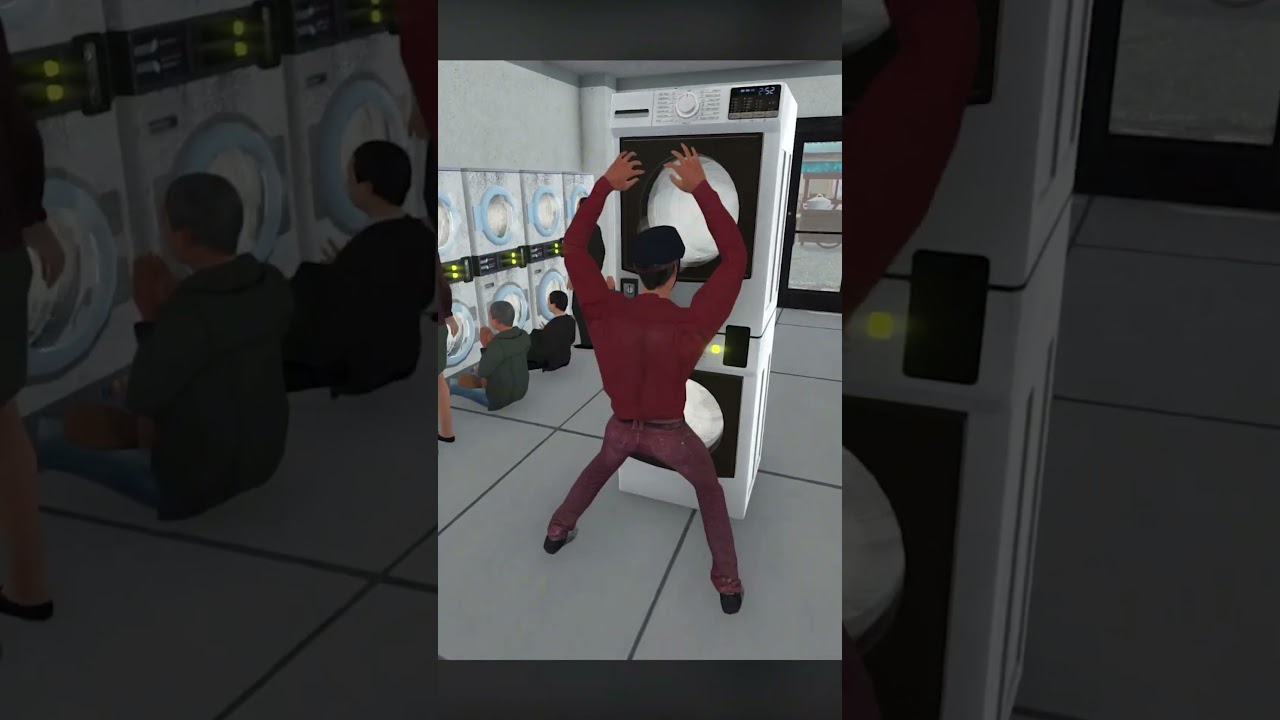 Ada BOMBI Di Laundry Store Simulator!  #laundrystoresimulator