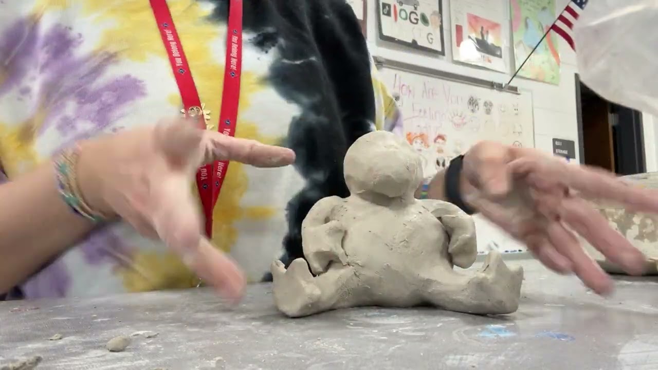 3. How to make a Ceramic Dragon: Head and Eyes