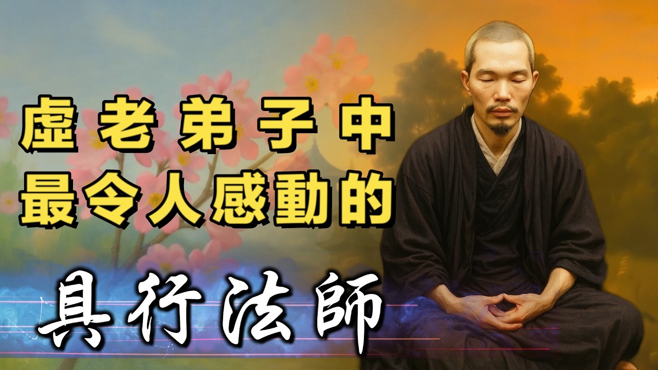 虛雲老和尚十大弟子中最令人感動的一位──具行法師的故事