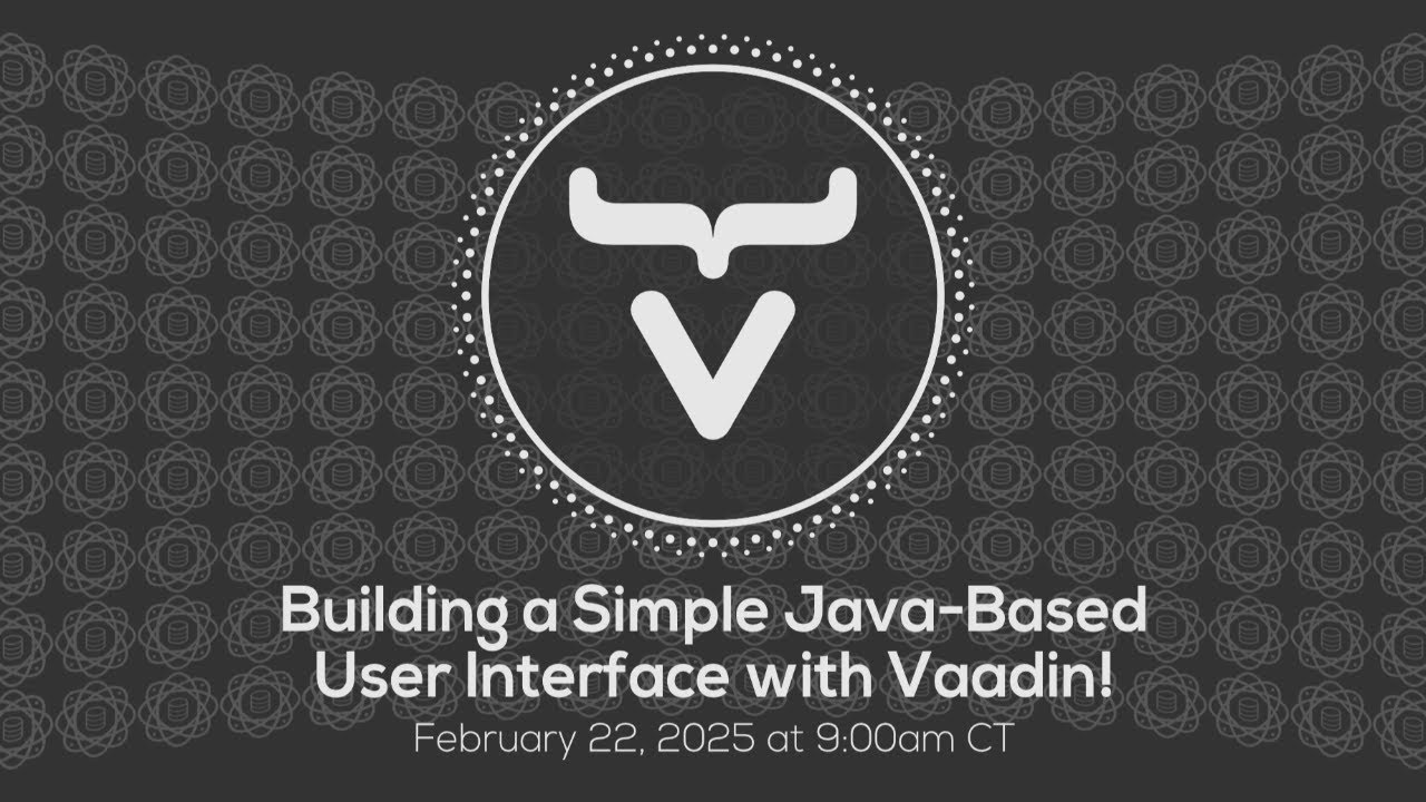 Building a Simple Java-Based User Interface with Vaadin
