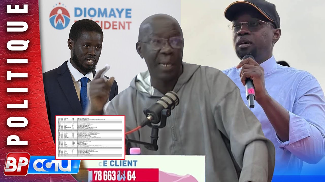 Coalition Diomaye Président : la grosse révélation de Sanou Dione : "Sonko moungui waadial Lou reuy"