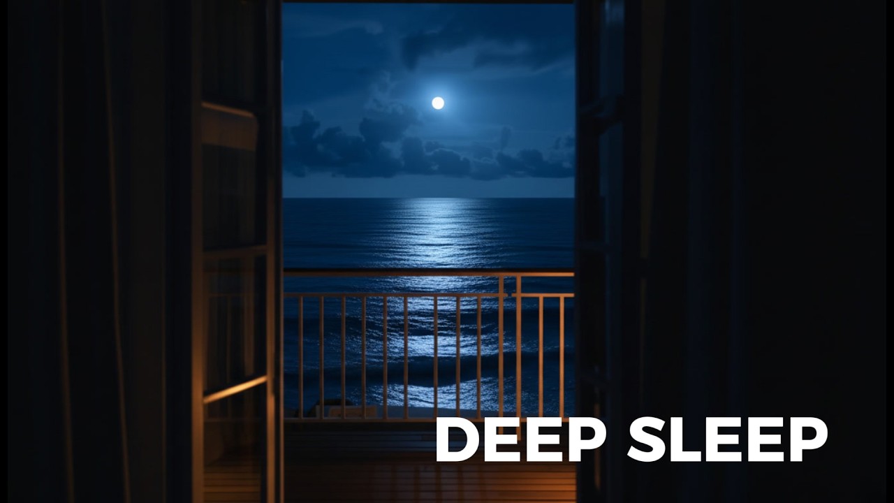 Night Ambience for Deep Sleep 🌙 30 Minutes of Dark Calm Scenery