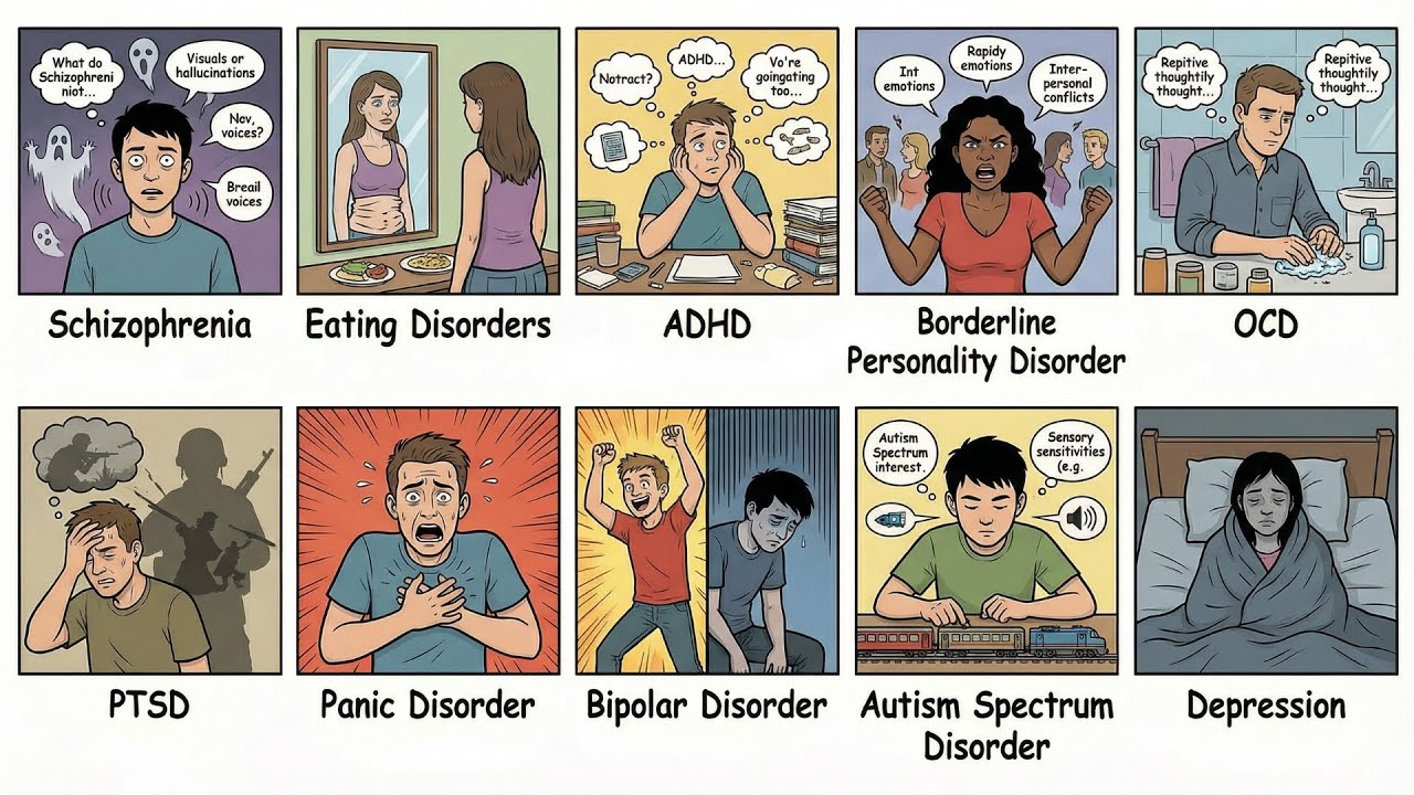 Most Common Disorders & Their Effects Explained Like You're 5