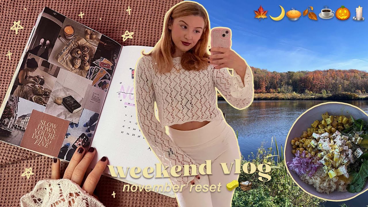 🍂☕️🧣 weekend vlog november reset edition | wohnungsputz, bücher, wohnungs update,...