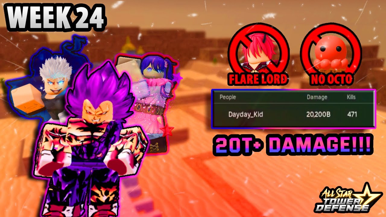 20T+ DMG ft. Gojo & Idol 6 Star in Tournament Mode (Week 24) - ASTD
