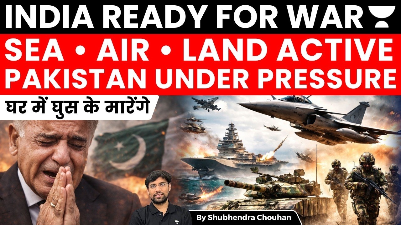 India Pakistan War Threat: Iran Pressure, Army Alert, Naval Power & Strike Warning Explained
