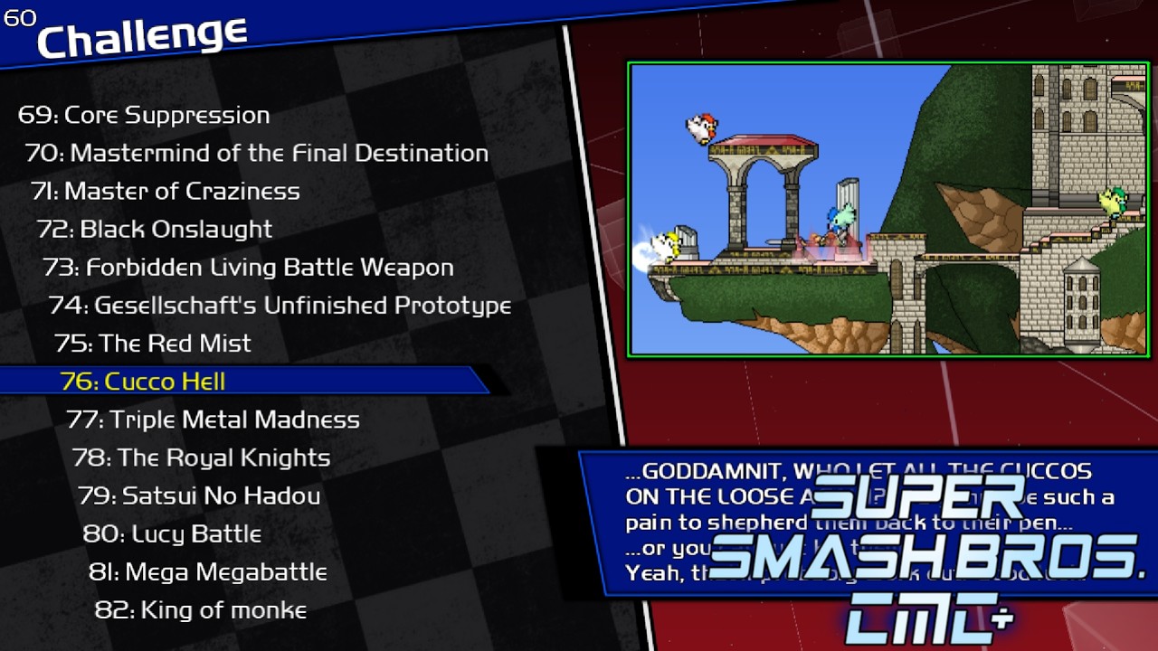 Super Smash Bros Crusade CMC+ V8 - Challenge 76
